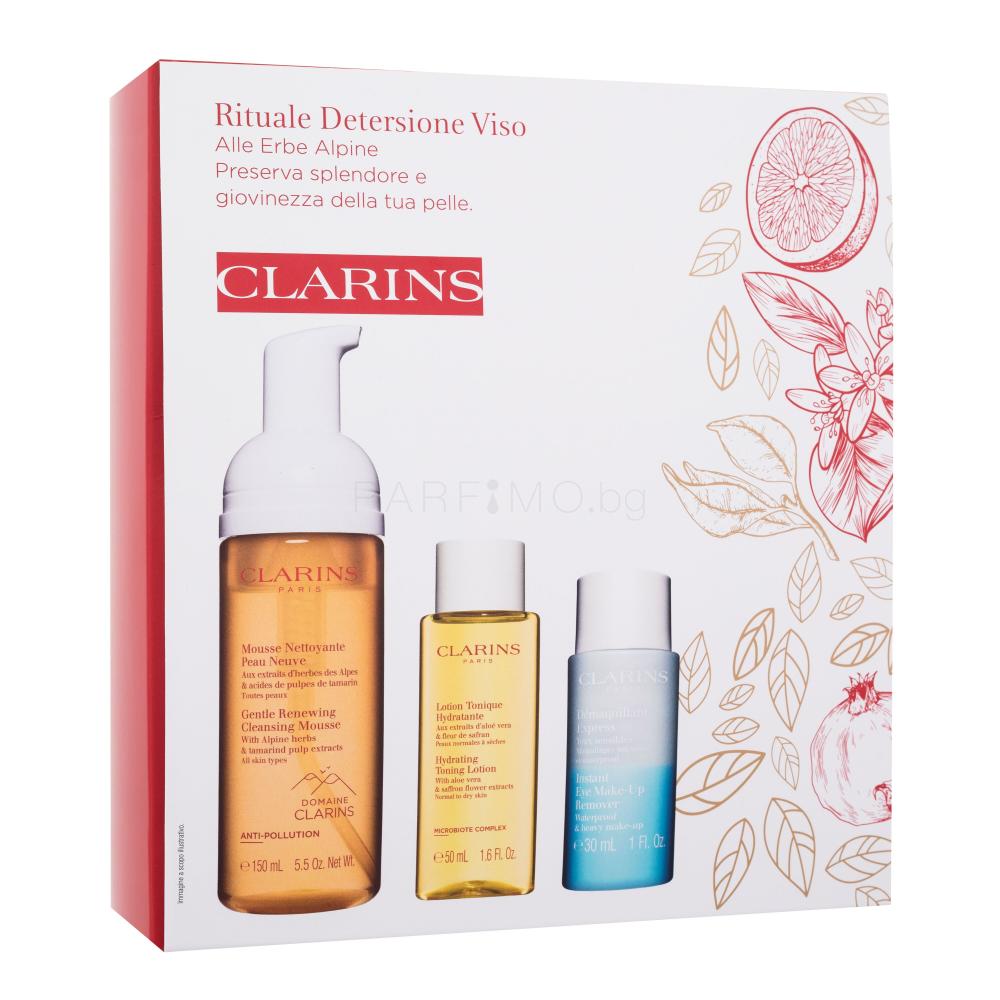 Clarins Face Cleansing Ritual Подаръчен комплект почистваща пяна Gentle