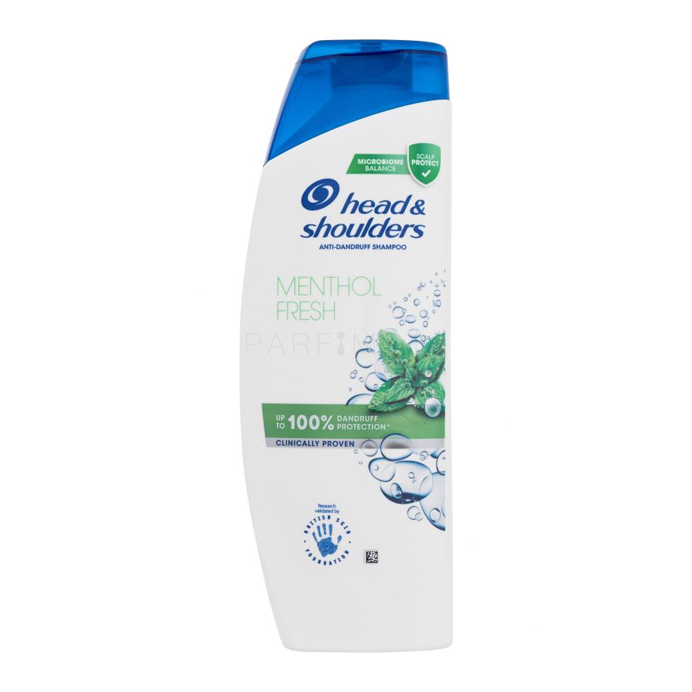 Head & Shoulders Menthol Fresh Anti-Dandruff Шампоан 400 ml увреден ...