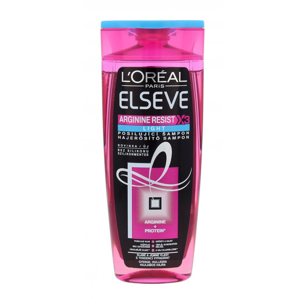 Loréal Paris Elseve Arginine Resist X3 Light Shampoo Шампоан за жени 250 Ml Parfimobg