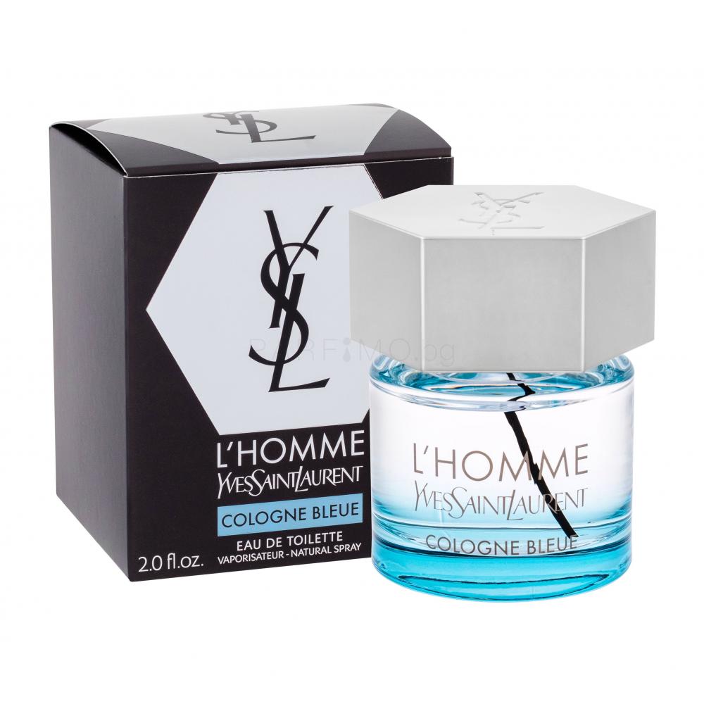 Yves Saint Laurent L´homme Cologne Bleue Eau De Toilette за мъже 60 Ml Parfimo Bg