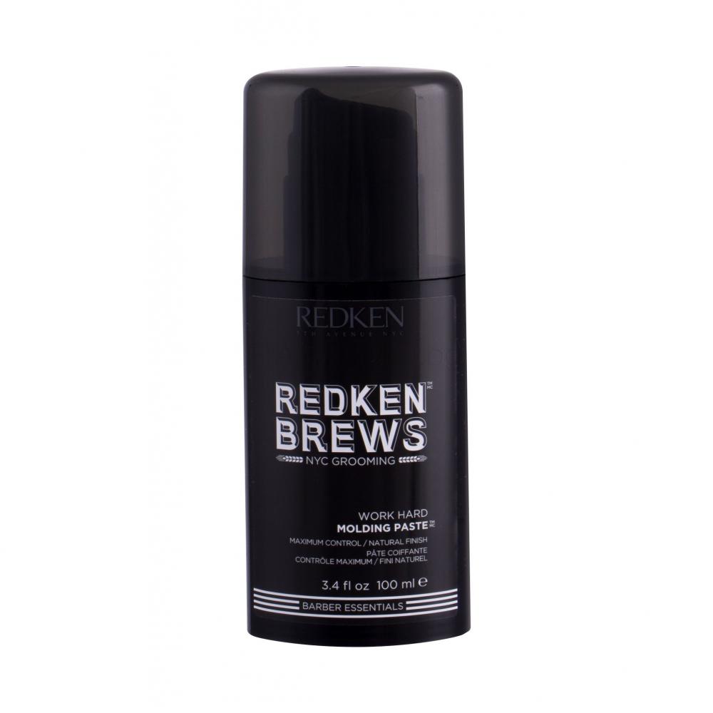 Redken Brews Hard Molding Paste 100 Ml Parfimo Bg   Redken Brews Hard Molding Paste Vosak Za Kosa Za Mazhe 100 Ml 298736 