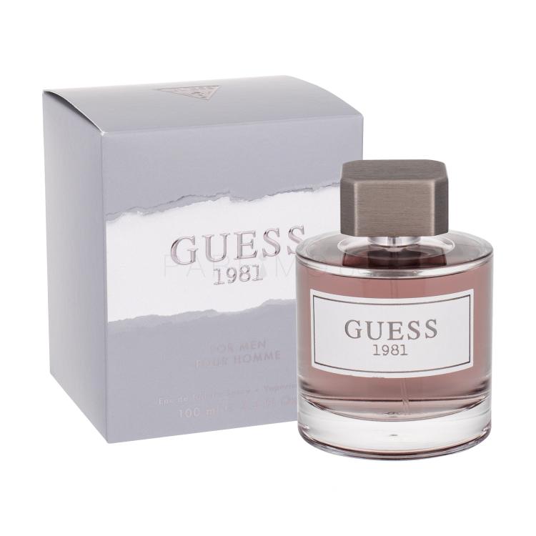 GUESS Guess 1981 Eau de Toilette за мъже 100 ml увредена кутия