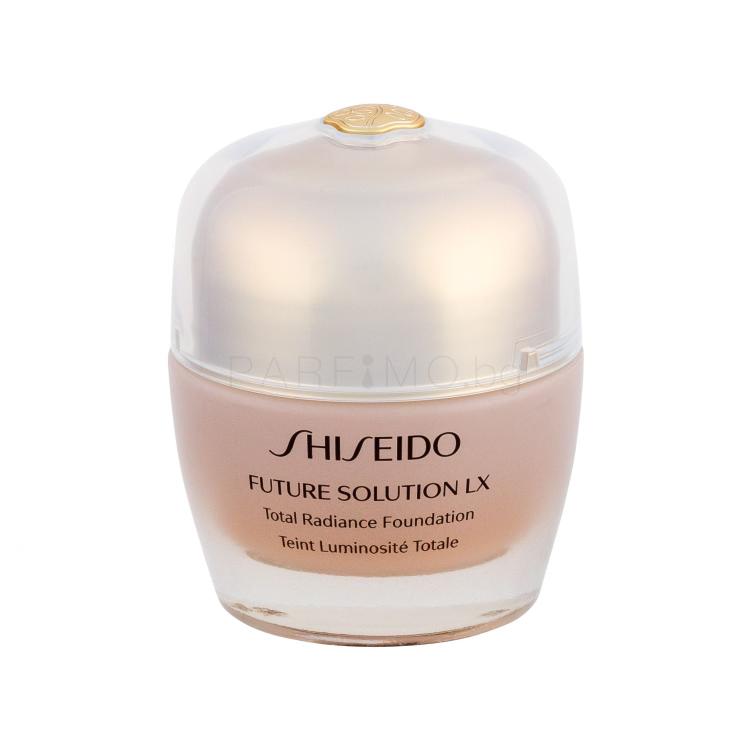 Shiseido Future Solution LX Total Radiance Foundation SPF15 Фон дьо тен за жени 30 ml Нюанс N4 Neutral увредена кутия