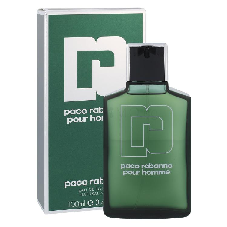 Paco Rabanne Paco Rabanne Pour Homme Eau de Toilette за мъже 100 ml увредена кутия