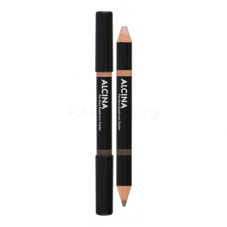 ALCINA Perfect Eyebrow Молив за вежди за жени 3 g Нюанс 010 Light