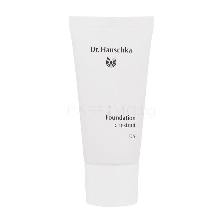 Dr. Hauschka Foundation Фон дьо тен за жени 30 ml Нюанс 03 Chestnut