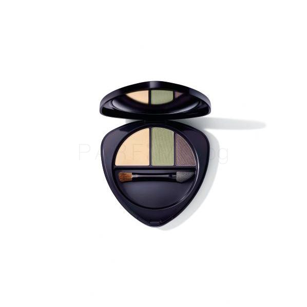 Dr. Hauschka Eyeshadow Trio Сенки за очи за жени 4,4 g Нюанс 02 Jade