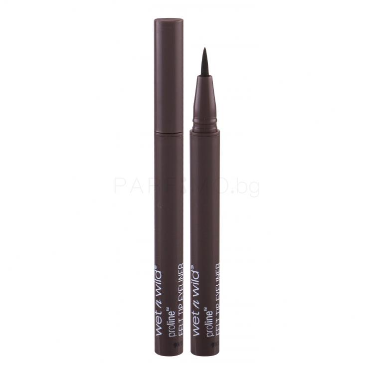 Wet n Wild Pro Felt Tip Очна линия за жени 0,5 g Нюанс Dark Brown