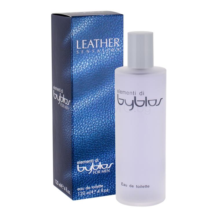 Byblos Leather Sensation Eau de Toilette за мъже 120 ml увредена кутия