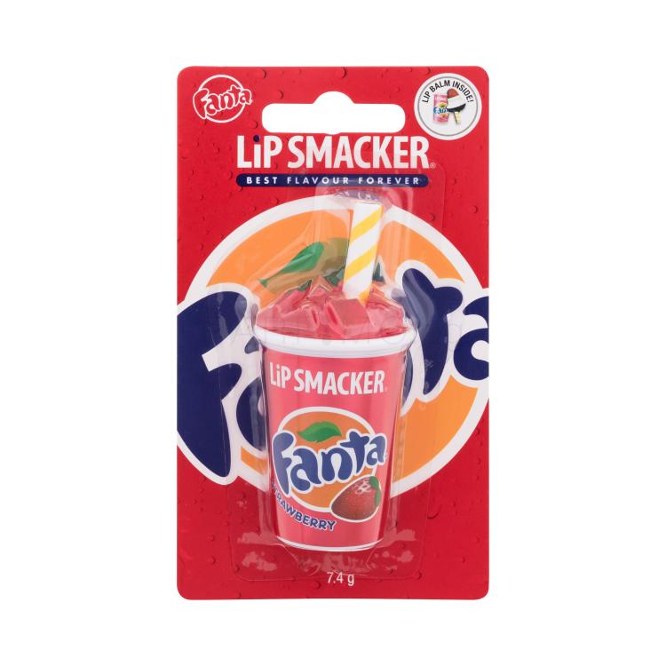 Lip Smacker Fanta Cup Strawberry Балсам за устни за деца 7,4 гр