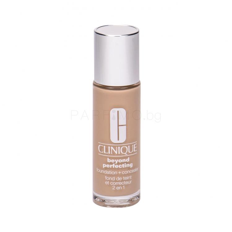 Clinique Beyond Perfecting Foundation + Concealer Фон дьо тен за жени 30 ml Нюанс 18 Sand ТЕСТЕР