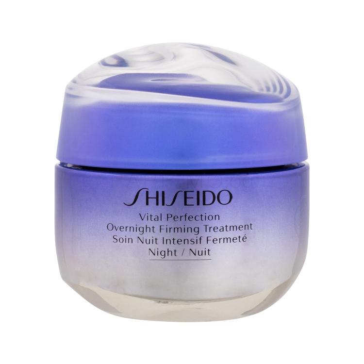 Shiseido Vital Perfection Overnight Firming Treatment Нощен крем за лице за жени 50 ml