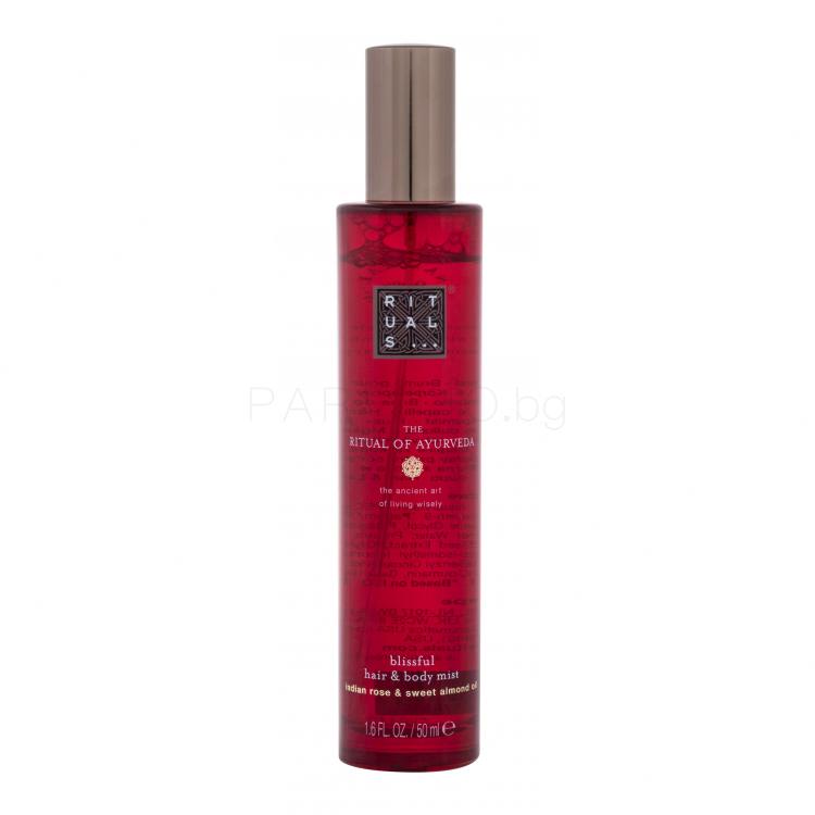 Rituals The Ritual Of Ayurveda Hair &amp; Body Mist Спрей за тяло за жени 50 ml