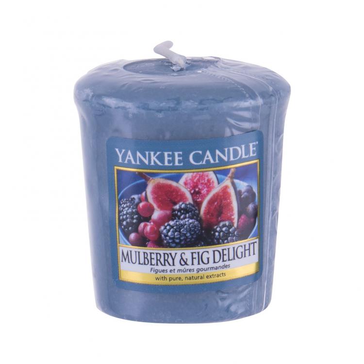 Yankee Candle Mulberry &amp; Fig Delight Ароматна свещ 49 g