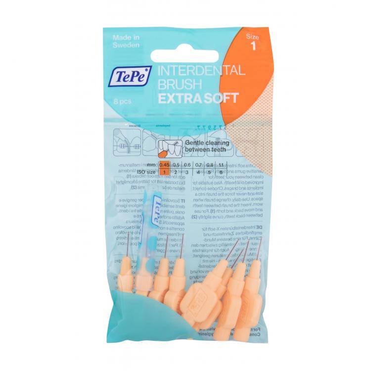 TePe Extra Soft 0,45 mm Интердентална четка 8 бр