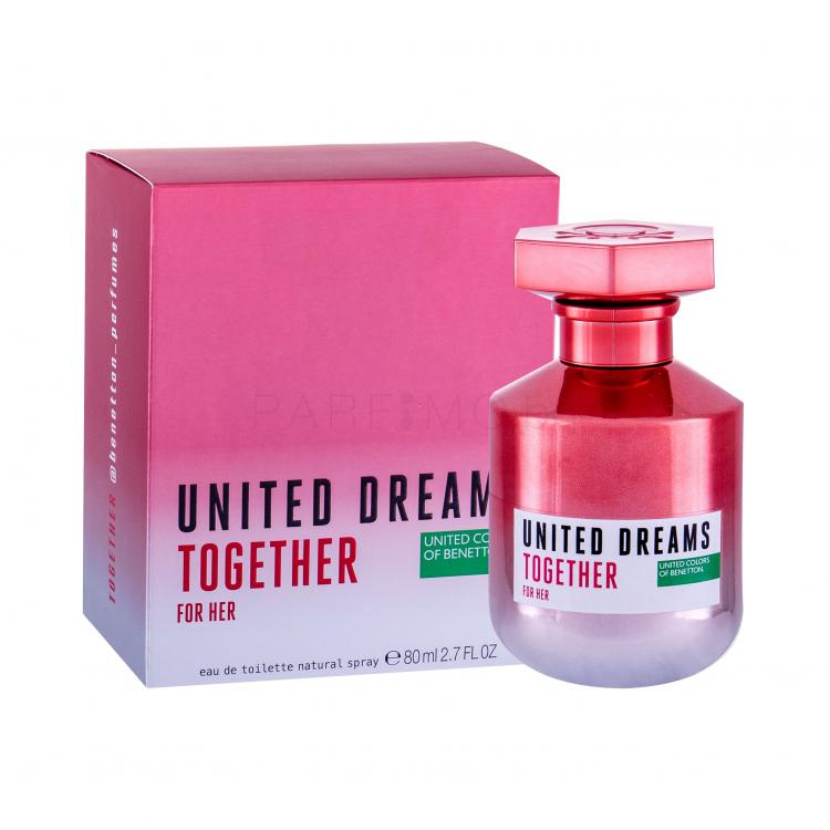 Benetton United Dreams Together Eau de Toilette за жени 80 ml