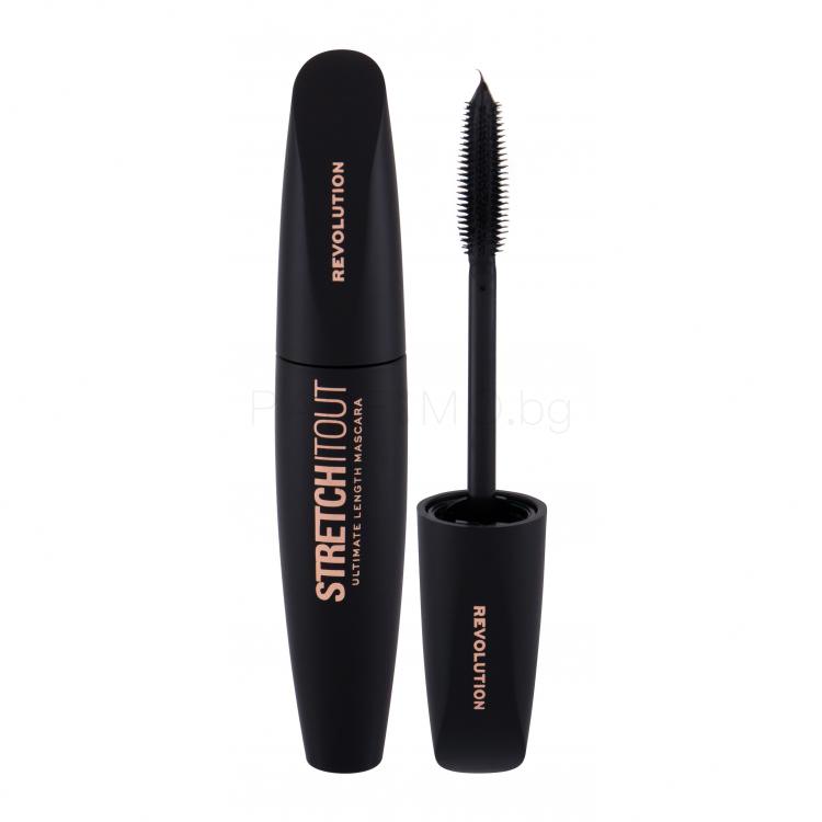 Makeup Revolution London Stretch It Out Спирала за жени 8 g Нюанс Black