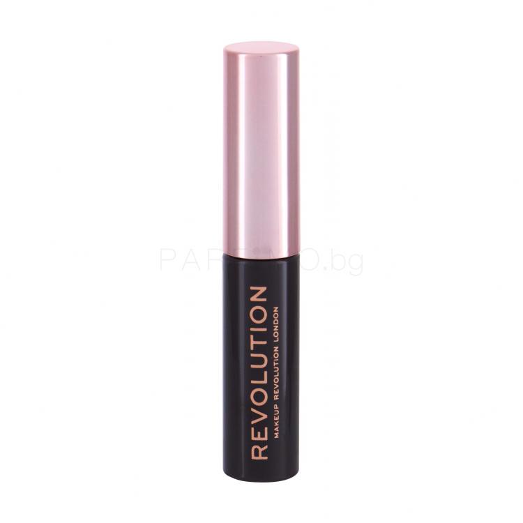 Makeup Revolution London Brow Gel Гел и помада за вежди за жени 6 ml Нюанс Dark Brown