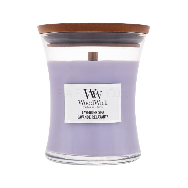 WoodWick Lavender Spa Ароматна свещ 275 g