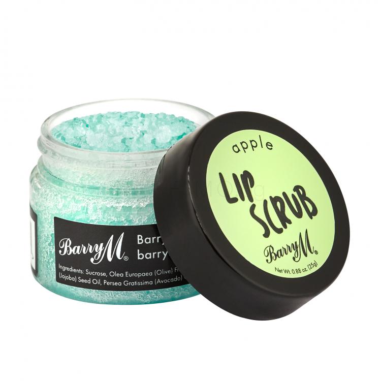 Barry M Lip Scrub Apple Ексфолиант за жени 25 g