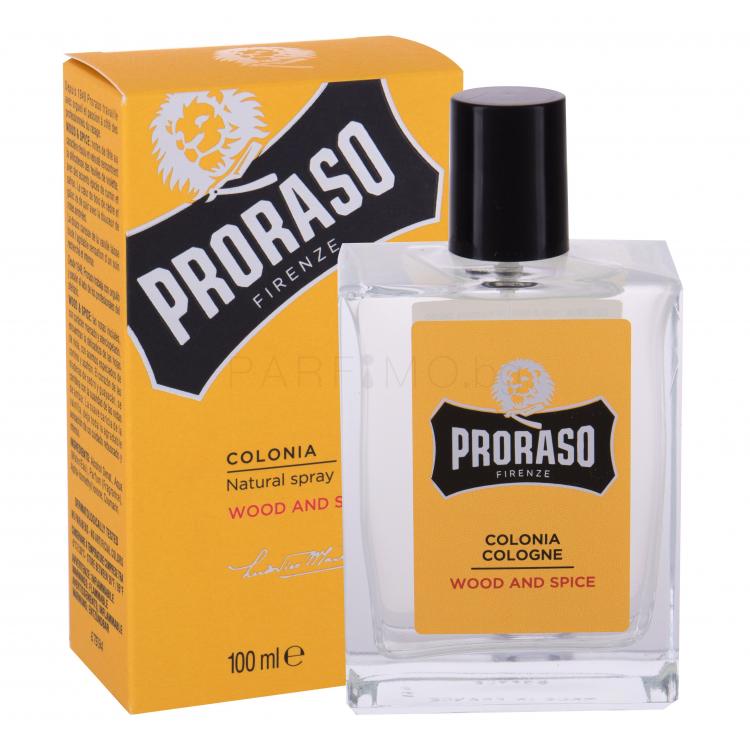 PRORASO Wood &amp; Spice Одеколон за мъже 100 ml