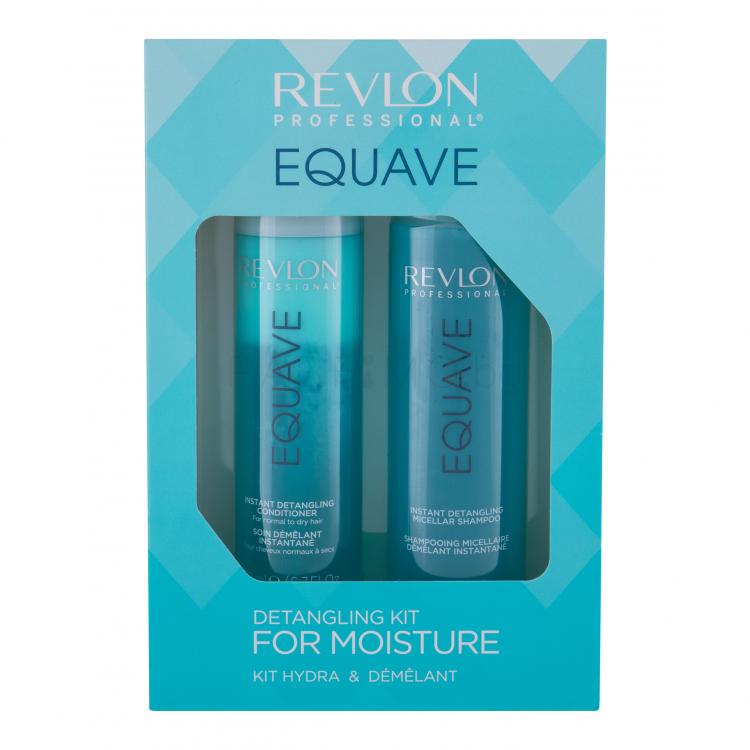 Revlon Professional Equave Instant Detangling Conditioner Подаръчен комплект мицеларен шампоан 250 ml + балсам за коса без отмиване 200 ml