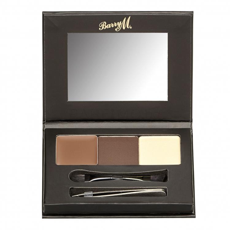 Barry M Brow Kit Комплекти и палитри за вежди за жени 4,5 g Нюанс Medium - Dark