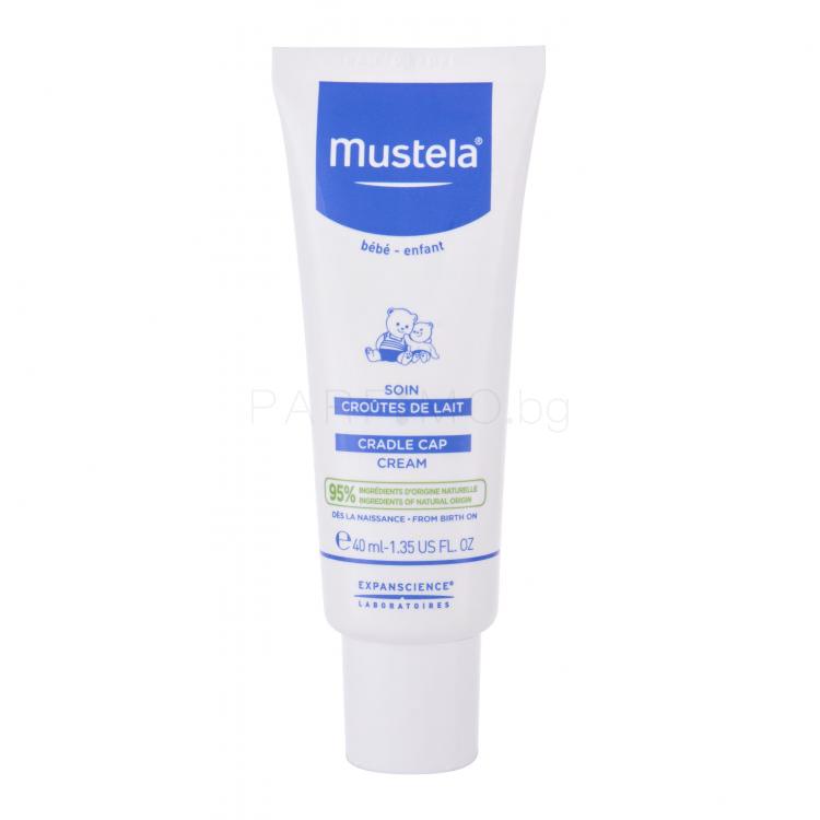 Mustela Bébé Cradle Cap Дневен крем за лице за деца 40 ml