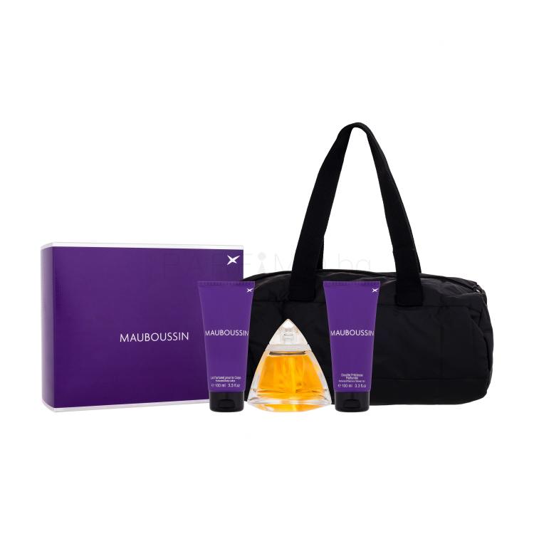 Mauboussin Mauboussin Подаръчен комплект EDP 100 ml + лосион за тяло 100 ml + душ гел 100 ml + козметична чантичка