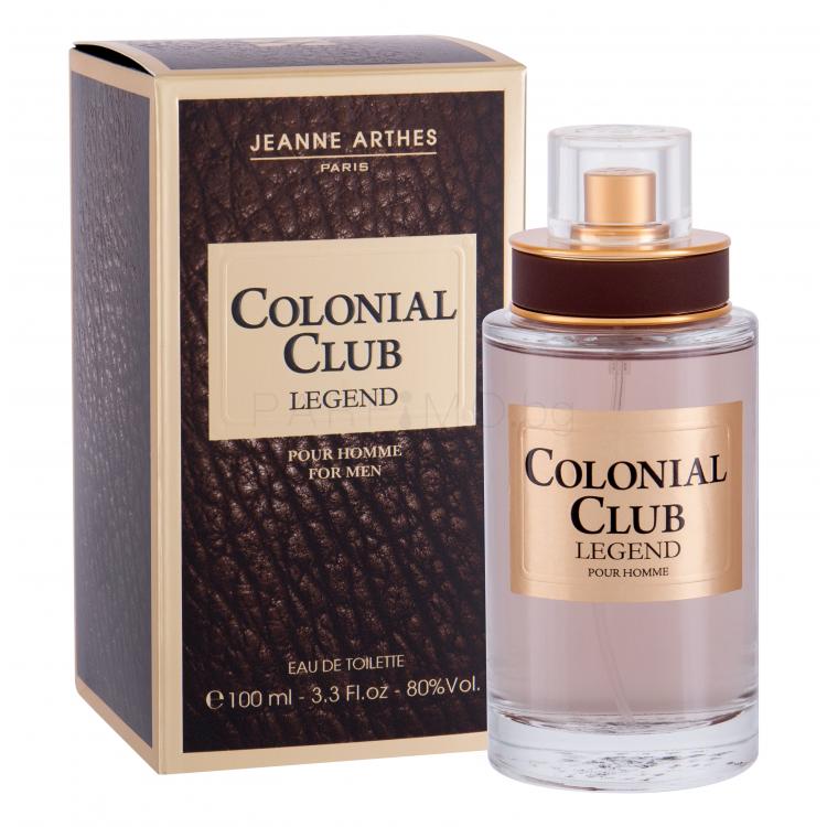 Jeanne Arthes Colonial Club Legend Eau de Toilette за мъже 100 ml