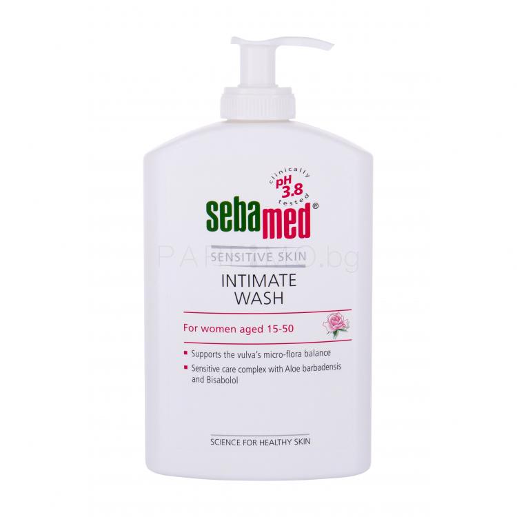 SebaMed Sensitive Skin Intimate Wash Age 15-50 Интимна хигиена за жени 400 ml