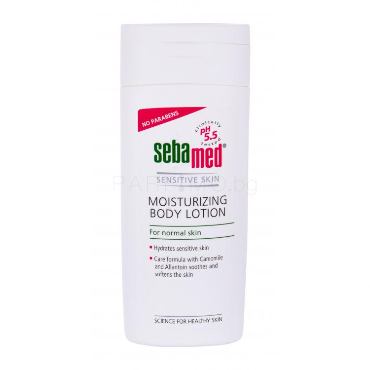 SebaMed Sensitive Skin Moisturizing Лосион за тяло за жени 200 ml