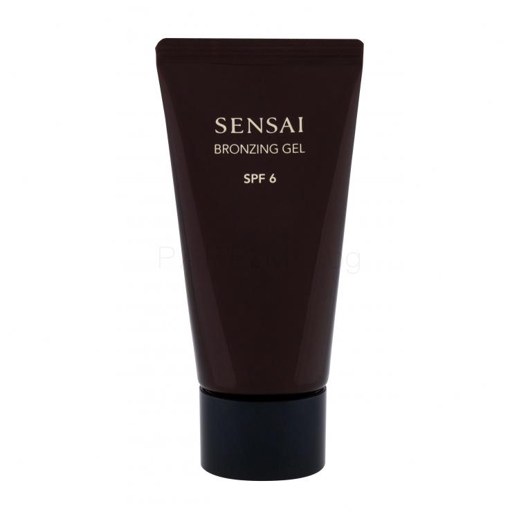 Sensai Bronzing Gel SPF6 Бронзант за жени 50 ml Нюанс 62 Amber Bronze