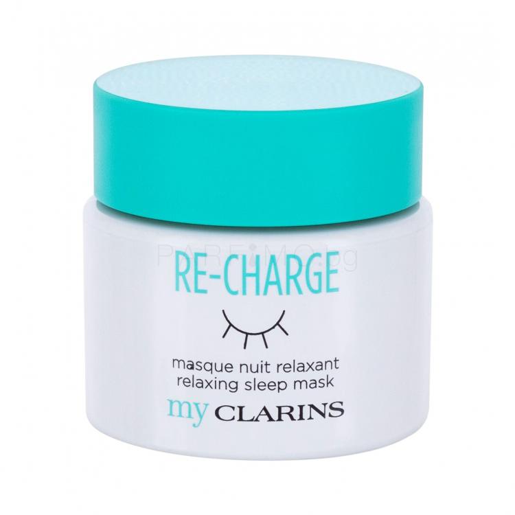 Clarins Re-Charge Relaxing Sleep Mask Маска за лице за жени 50 ml