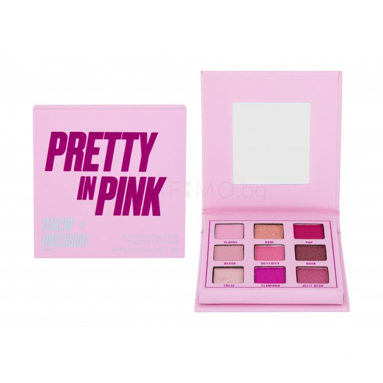 Makeup Obsession Pretty In Pink Сенки за очи за жени 3,42 g