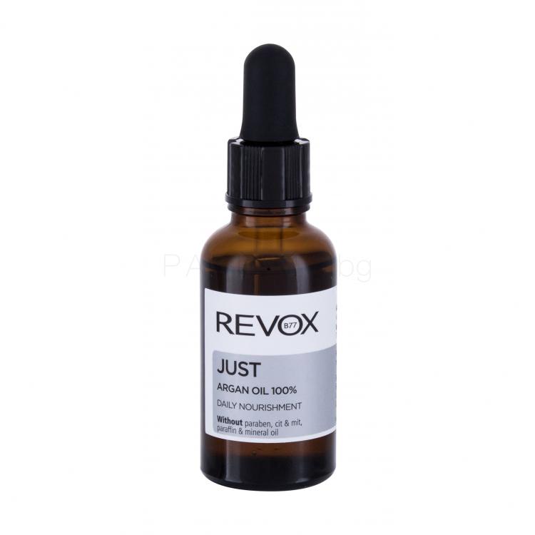 Revox Just Argan Oil 100% Масло за лице за жени 30 ml