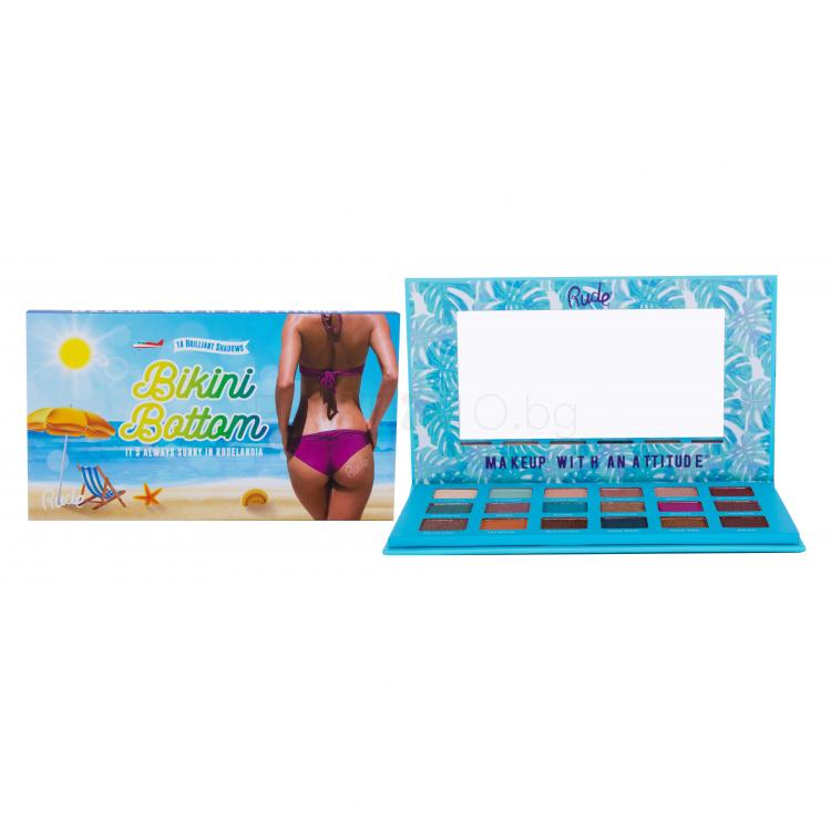 Rude Cosmetics Bikini Bottom Сенки за очи за жени 18 g