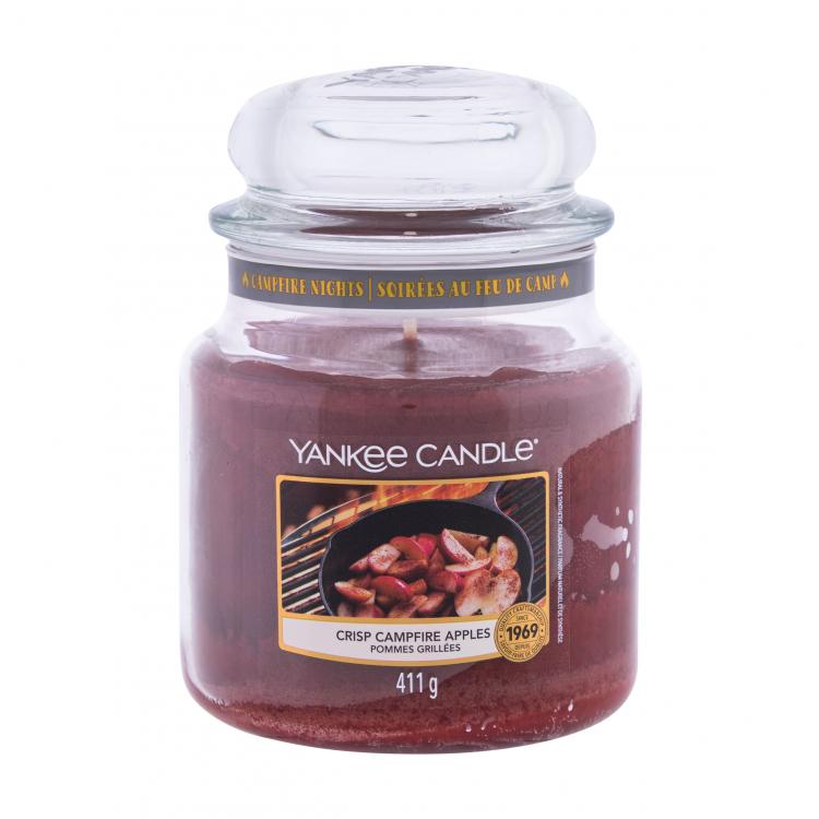 Yankee Candle Crisp Campfire Apples Ароматна свещ 411 g