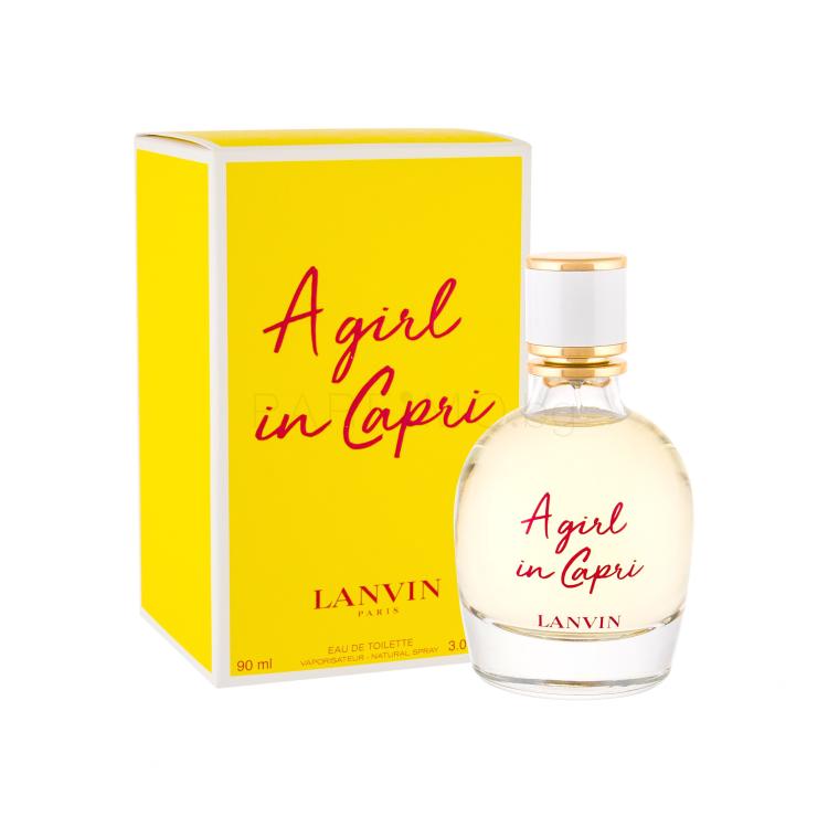 Lanvin A Girl in Capri Eau de Toilette за жени 90 ml увредена кутия