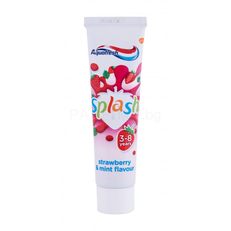 Aquafresh Splash Strawberry Паста за зъби за деца 50 ml