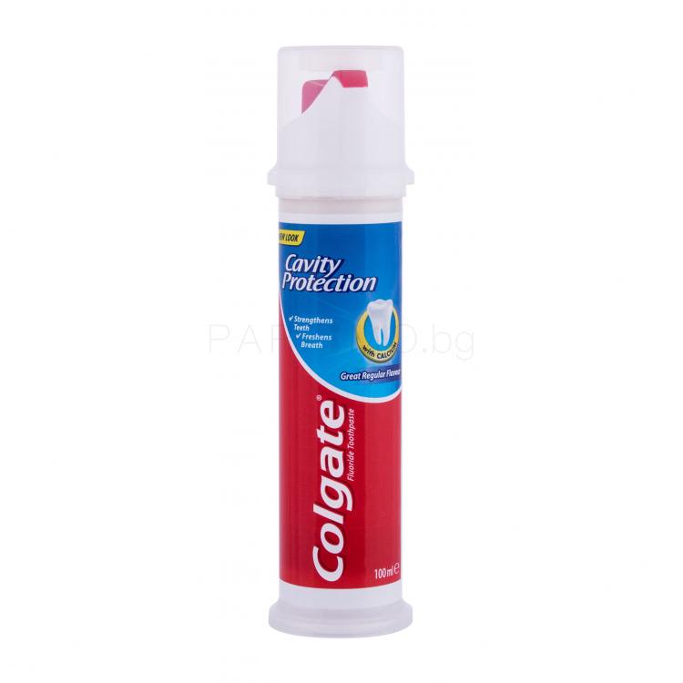 Colgate Cavity Protection Pump Паста за зъби 100 ml