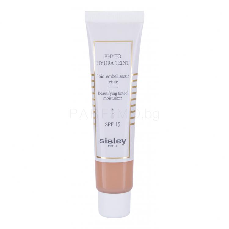 Sisley Phyto Hydra Teint SPF15 Фон дьо тен за жени 40 ml Нюанс 1 Light