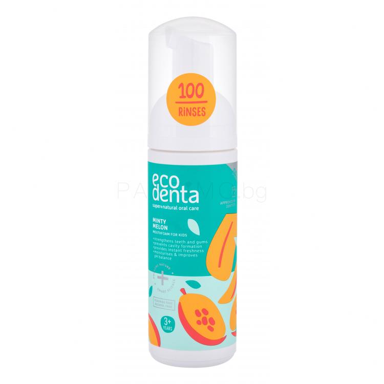 Ecodenta Mouthfoam Minty Melon Вода за уста за деца 150 ml