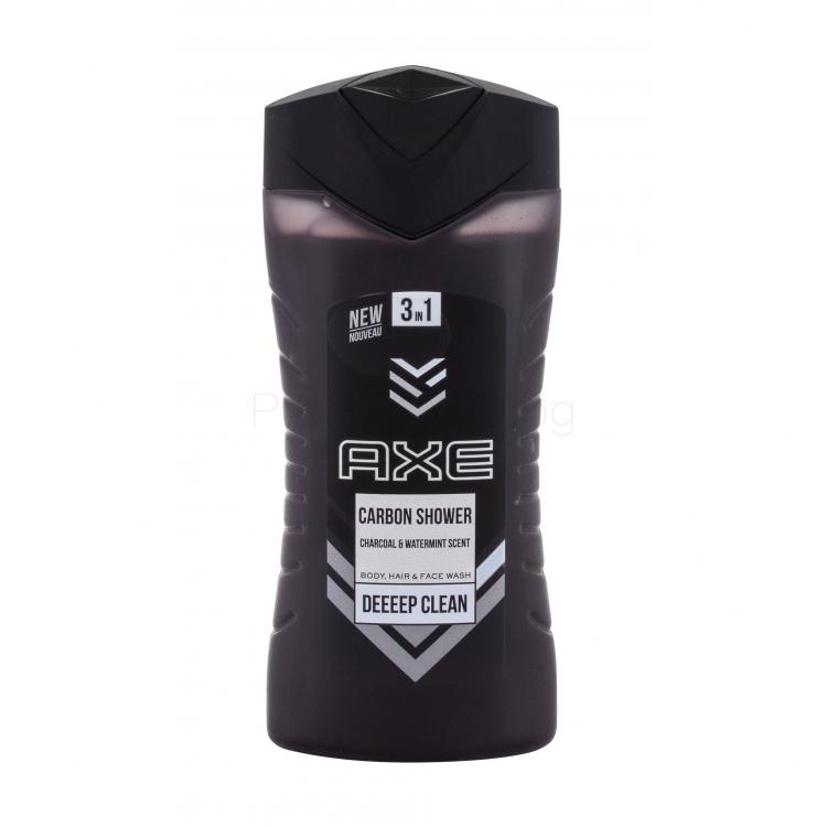 Axe Carbon Shower 3in1 Душ гел за мъже 250 ml