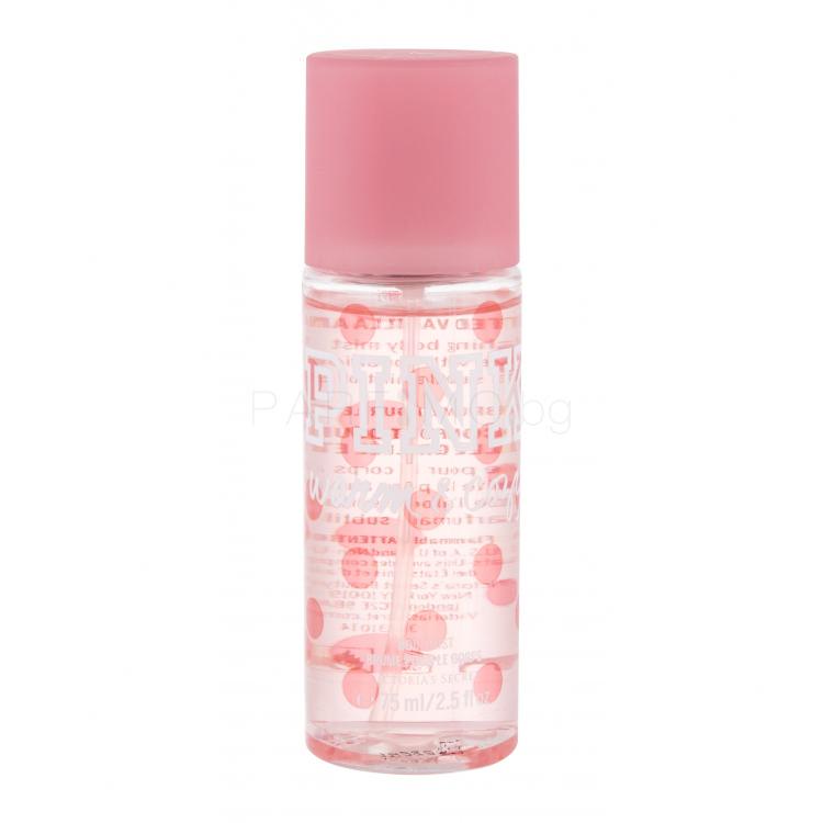 Pink Warm &amp; Cozy Спрей за тяло за жени 75 ml