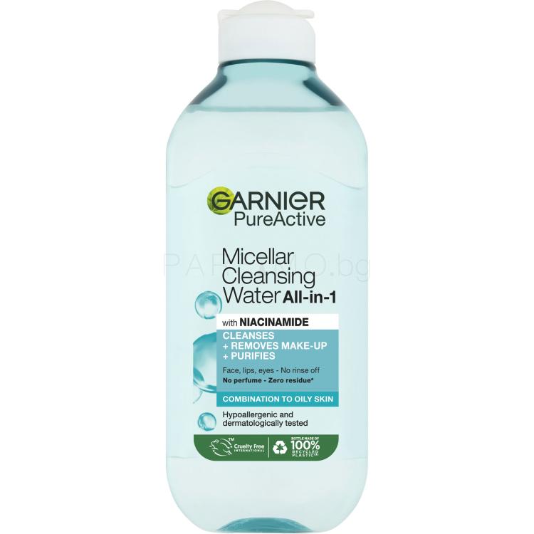 Garnier Pure All In One Мицеларна вода за жени 400 ml