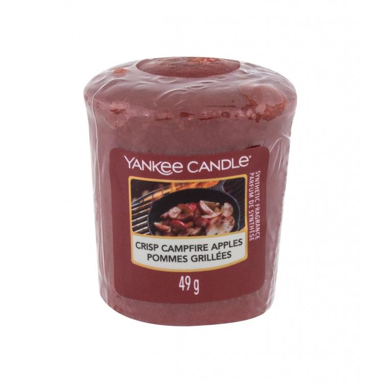 Yankee Candle Crisp Campfire Apples Ароматна свещ 49 g