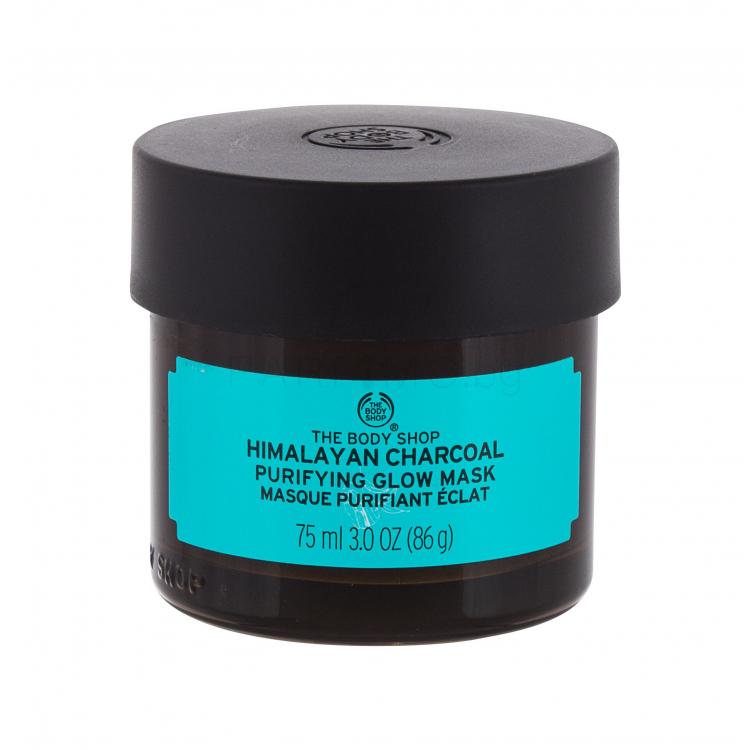 The Body Shop Himalayan Charcoal Purifying Glow Маска за лице за жени 75 ml