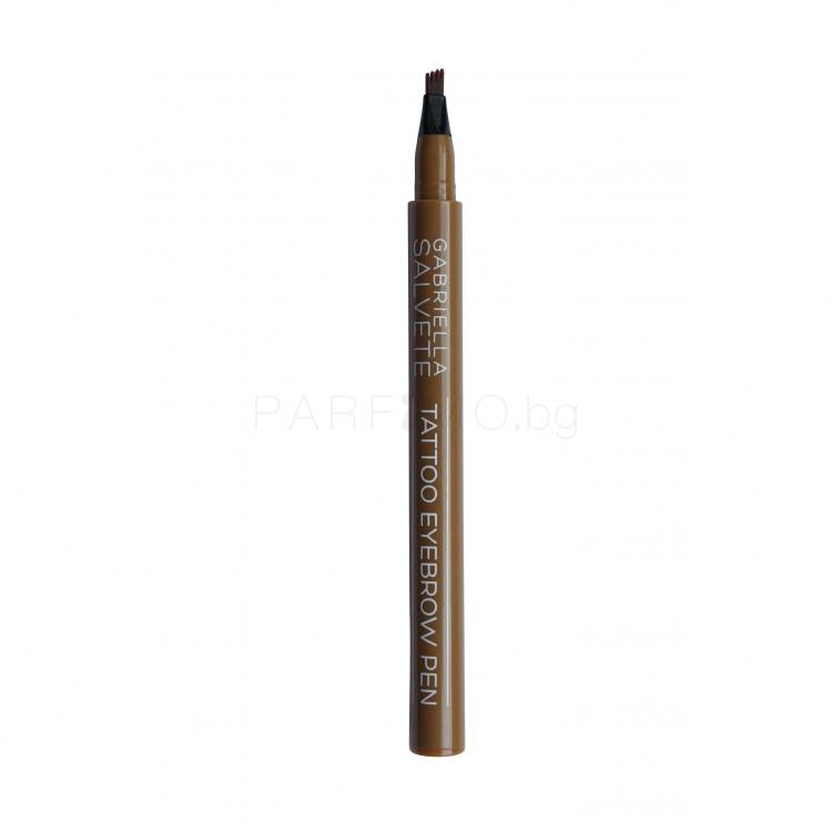 Gabriella Salvete Tattoo Eyebrow Pen Молив за вежди за жени 0,28 g Нюанс 01 Blond