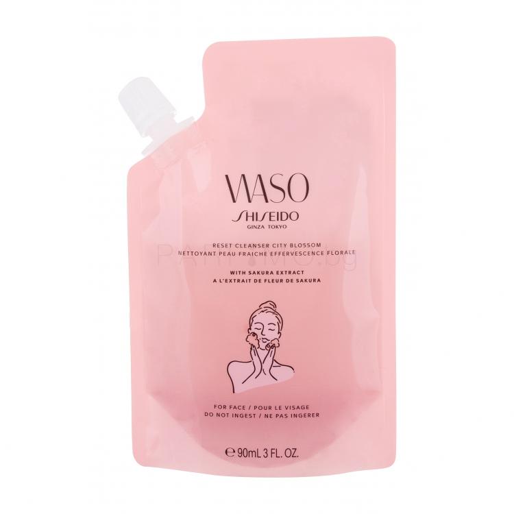 Shiseido Waso Reset Cleanser City Blossom Почистващ гел за жени 90 ml